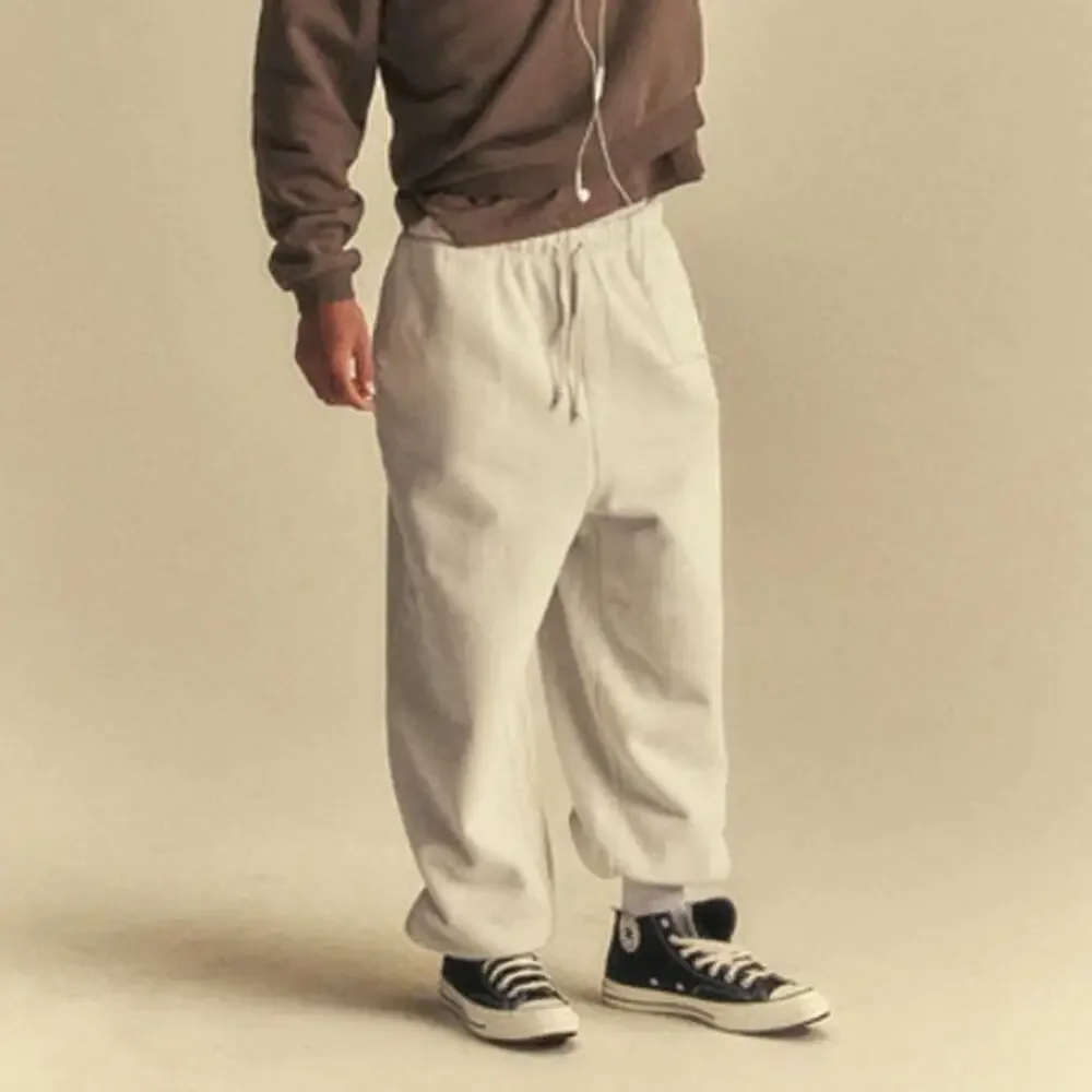 NWOT Elwood Core Pull On Drawstring Waist Sweatpants Vintage White Men's XS
